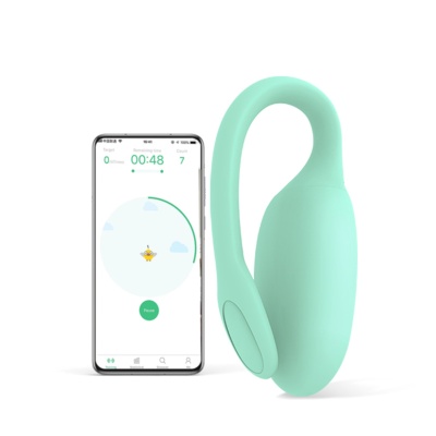 Inteligentny trener Kegla FitCute Kegel Rejuve, 85 mm, jasnozielony - 1