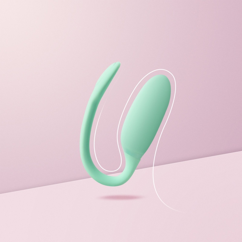 Inteligentny trener Kegla FitCute Kegel Rejuve, 85 mm, jasnozielony - 10