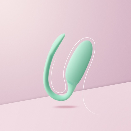 Inteligentny trener Kegla FitCute Kegel Rejuve, 85 mm, jasnozielony - 10