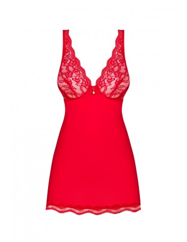 Bielizna-Luvae babydoll i stringi czerwona  S/M