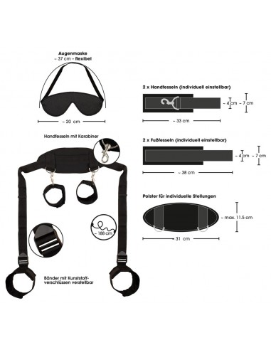 Bad Kitty Neck-Wrist-Ankle Res