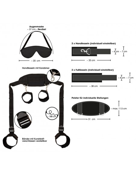 Bad Kitty Neck-Wrist-Ankle Res