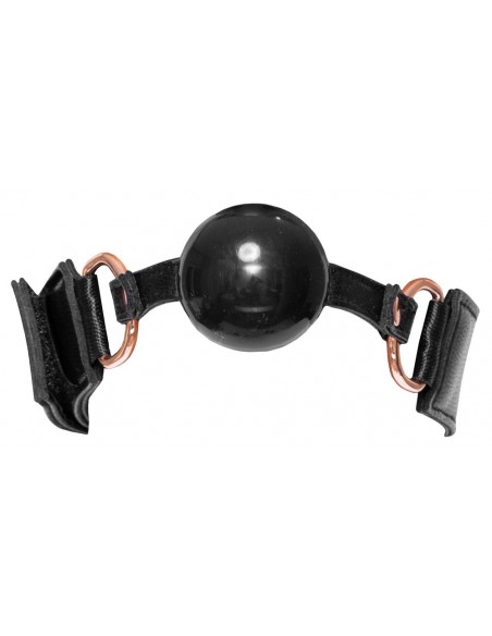 Bad Kitty Ball Gag+Cuffs rose