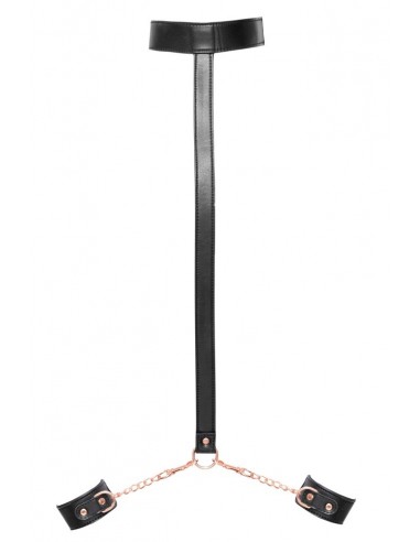 Bad Kitty Ball Gag+Cuffs rose