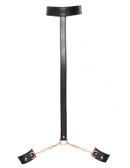 Bad Kitty Ball Gag+Cuffs rose