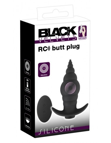 Black Velvets RC Butt Plug