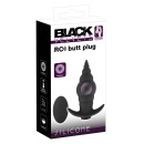 Wibrujący korek analny RC Butt Plug z pilotem, 9 trybów, długość całkowita 9,6 cm - 1