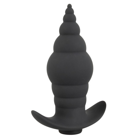 Wibrujący korek analny RC Butt Plug z pilotem, 9 trybów, długość całkowita 9,6 cm - 3