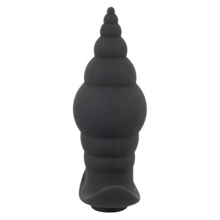 Wibrujący korek analny RC Butt Plug z pilotem, 9 trybów, długość całkowita 9,6 cm - 4