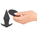 Wibrujący korek analny RC Butt Plug z pilotem, 9 trybów, długość całkowita 9,6 cm - 5