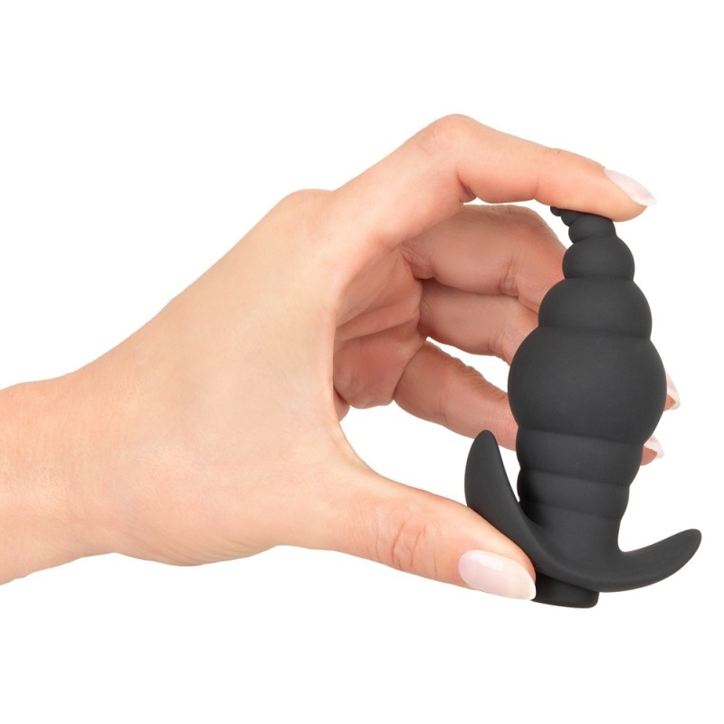 Wibrujący korek analny RC Butt Plug z pilotem, 9 trybów, długość całkowita 9,6 cm - 6