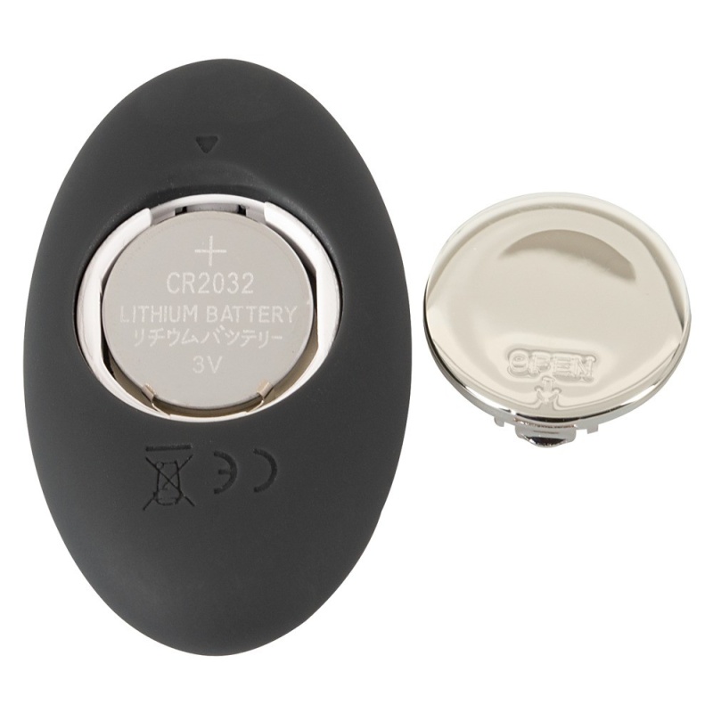 Wibrujący korek analny RC Butt Plug z pilotem, 9 trybów, długość całkowita 9,6 cm - 8