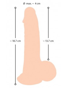 NS Dildo with movable skin 19 2