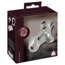 Klatka na penisa Chastity Cage Short z zamkiem, otworami wentylacyjnymi, długość 8,5 cm, pierścień 4,4 x 5,3 cm - 1