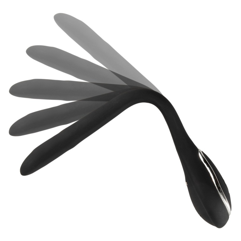 Dilator męski Penisplug Vibrating Bendable D – wibrujący, giętki, 13,5 cm - 5