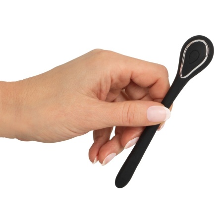Dilator męski Penisplug Vibrating Bendable D – wibrujący, giętki, 13,5 cm - 6
