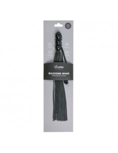 Czarny Silikonowy Bicz 2