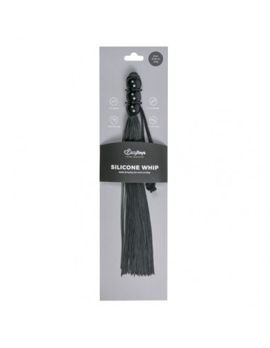 Czarny Silikonowy Bicz