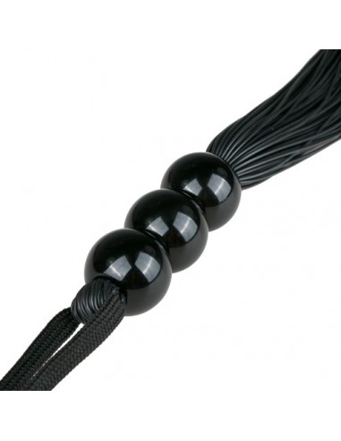 Czarny Silikonowy Bicz