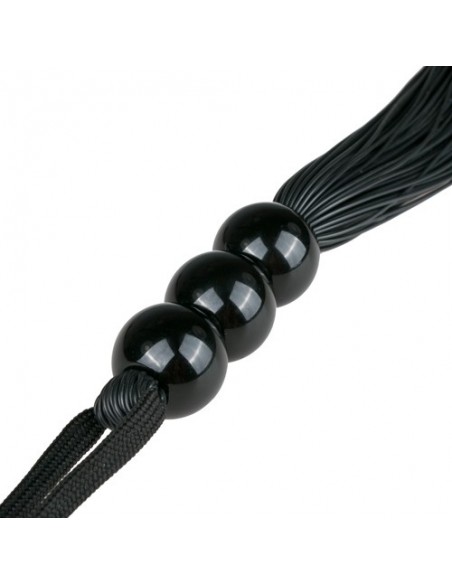 Czarny Silikonowy Bicz