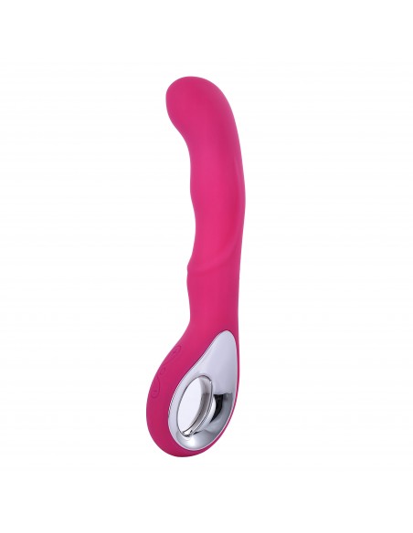 Vibrator G-spot 10 functions USB Pink