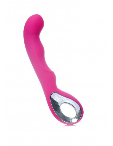 Vibrator G-spot 10 functions USB Pink
