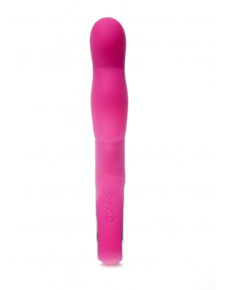 Vibrator G-spot 10 functions USB Pink