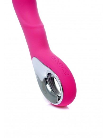 Vibrator G-spot 10 functions USB Pink