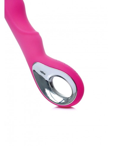 Vibrator G-spot 10 functions USB Pink