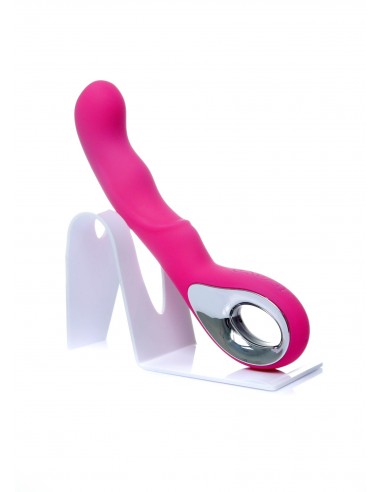 Vibrator G-spot 10 functions USB Pink