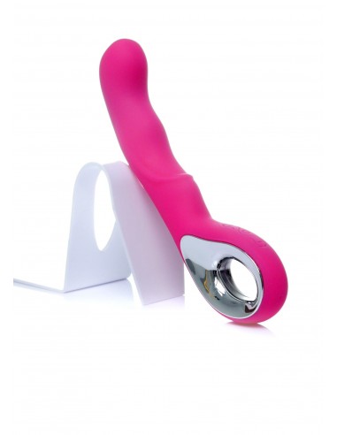 Vibrator G-spot 10 functions USB Pink