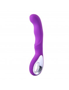 Vibrator G-spot 10 functions USB Purple 2