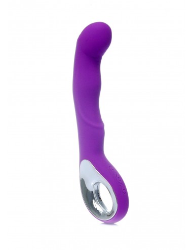 Vibrator G-spot 10 functions USB Purple