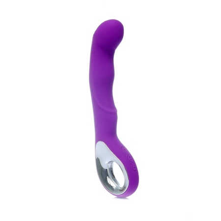 Wibrator G-Spot 10 funkcji USB fioletowy - 4