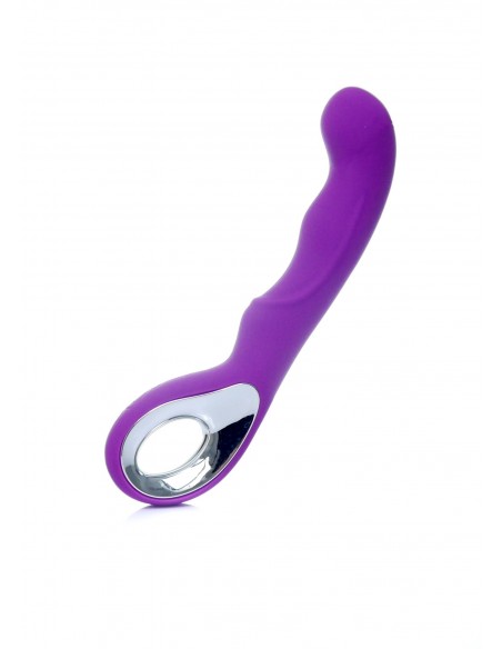 Vibrator G-spot 10 functions USB Purple