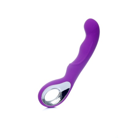 Wibrator G-Spot 10 funkcji USB fioletowy - 5