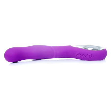 Wibrator G-Spot 10 funkcji USB fioletowy - 7