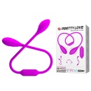 Wibrator dwustronny Dream Lover's Whip – 12 funkcji wibracji, 22 cm - 1
