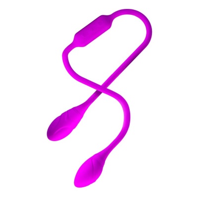Wibrator dwustronny Dream Lover's Whip – 12 funkcji wibracji, 22 cm - 1 2