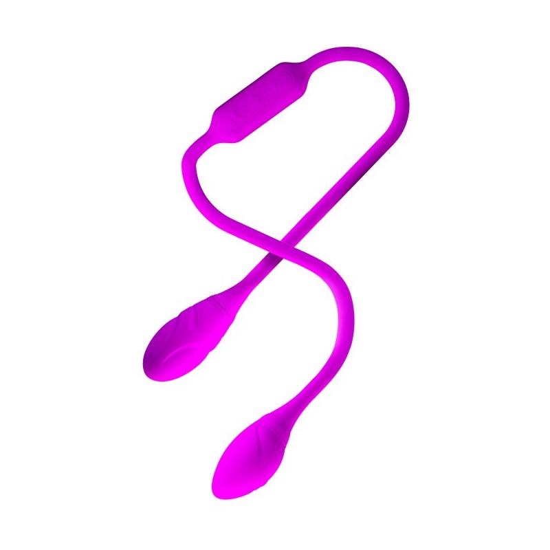 Wibrator dwustronny Dream Lover's Whip – 12 funkcji wibracji, 22 cm - 2