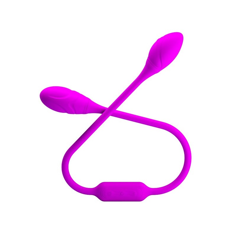 Wibrator dwustronny Dream Lover's Whip – 12 funkcji wibracji, 22 cm - 3
