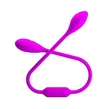 Wibrator dwustronny Dream Lover's Whip – 12 funkcji wibracji, 22 cm - 3