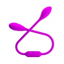 Wibrator dwustronny Dream Lover's Whip – 12 funkcji wibracji, 22 cm - 3