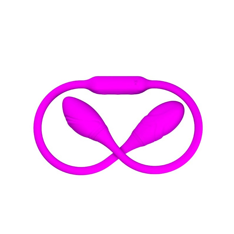 Wibrator dwustronny Dream Lover's Whip – 12 funkcji wibracji, 22 cm - 4