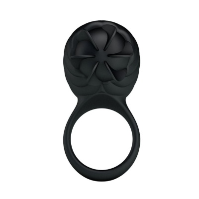 Pierścień erekcyjny BAILE Frances z 3 funkcjami rotacyjnymi, 9 cm - 1 2