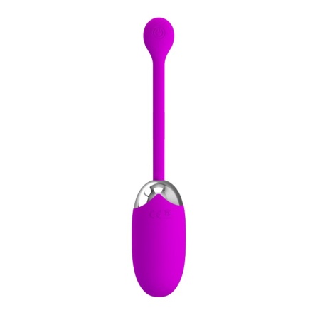 Jajko wibrujące Brook – silikonowe, 12 programów wibracji, 7,2 cm - 3