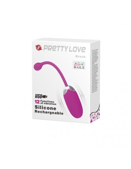 PRETTY LOVE -BROOK, 12 vibration functions Memory function 