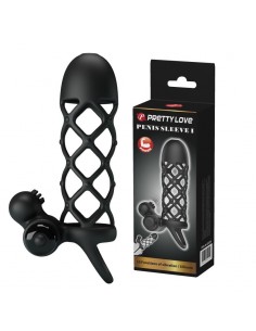 PRETTY LOVE -PENIS SLEEVE I, 10 vibration functions 