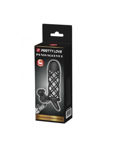PRETTY LOVE -PENIS SLEEVE I, 10 vibration functions 