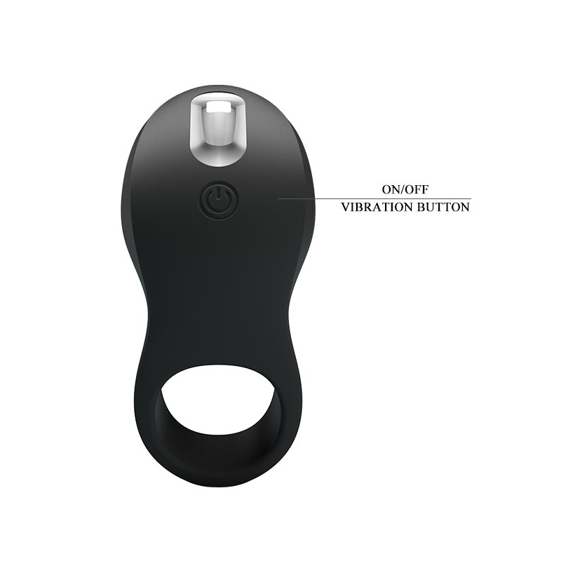 Pierścień na penisa Vibration Penis Sleeve II z wibracjami, 9 x 8,4 x 4,3 cm - 7
